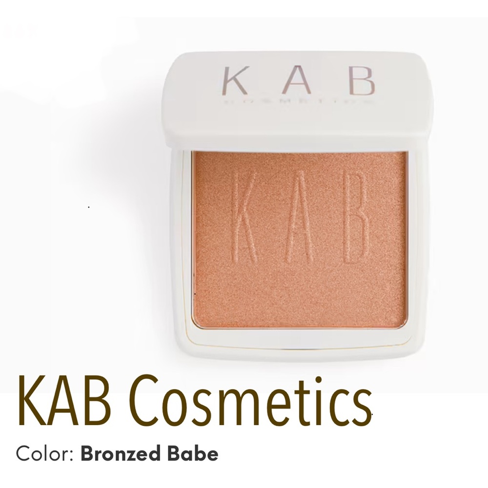 KAB Cosmetics- Glow Powder - Bronzed Babe - Net Wt. 8g/0.28 Oz - Brand NEW